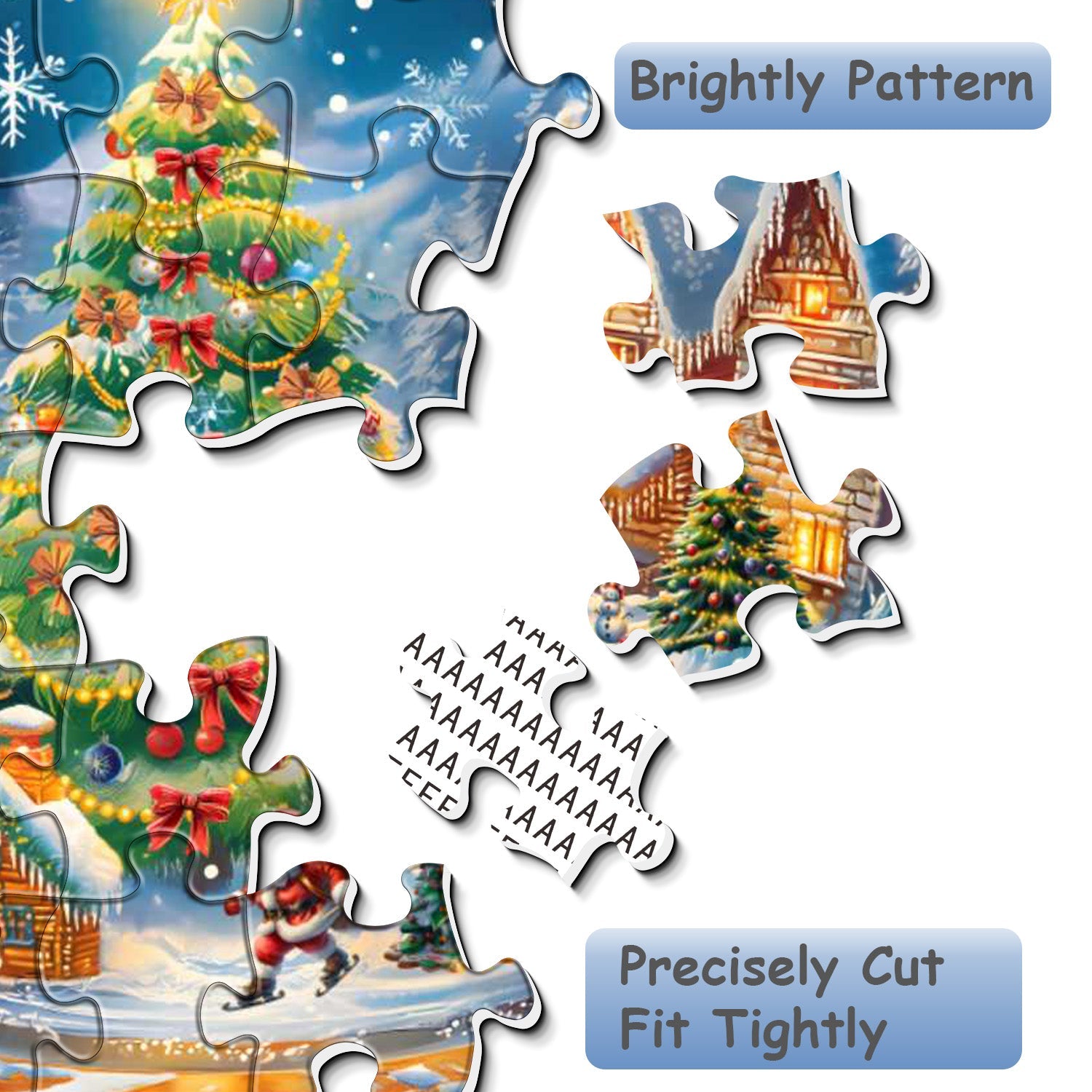 Bola de cristal de Navidad rompecabezas Puzzle 1000 piezas