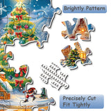 Bola de cristal de Navidad rompecabezas Puzzle 1000 piezas