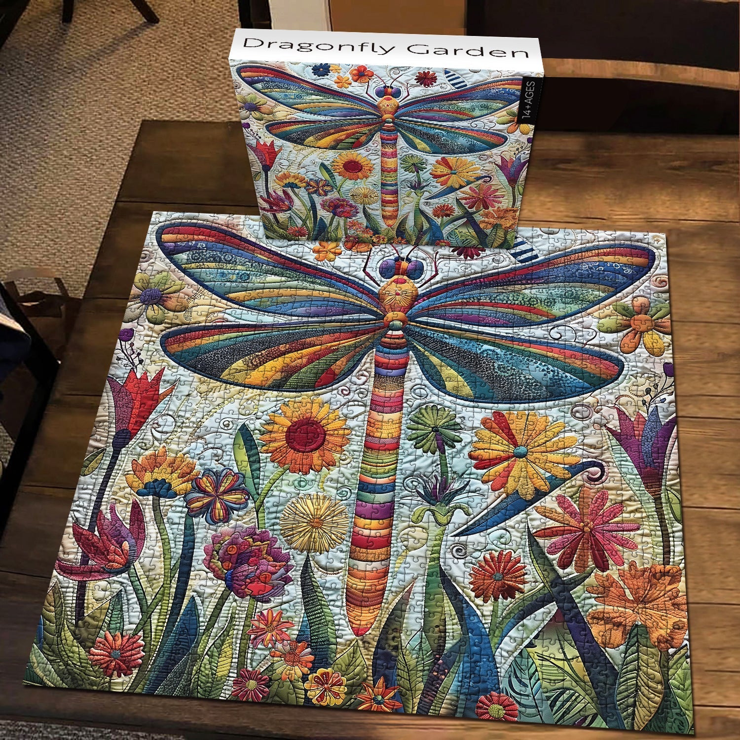 Dragonfly Garden Jigsaw Puzzle 1000 piezas