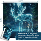 Mystic Deer Jigsaw Puzzle 1000 Piece