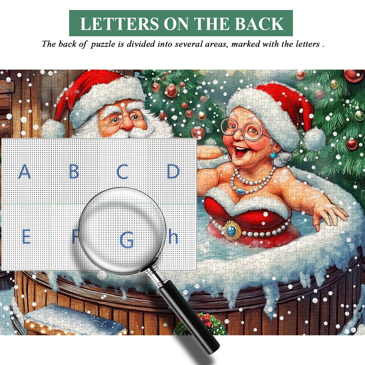 Christmas Hot Spring Time Jigsaw Puzzle 1000 Pieces