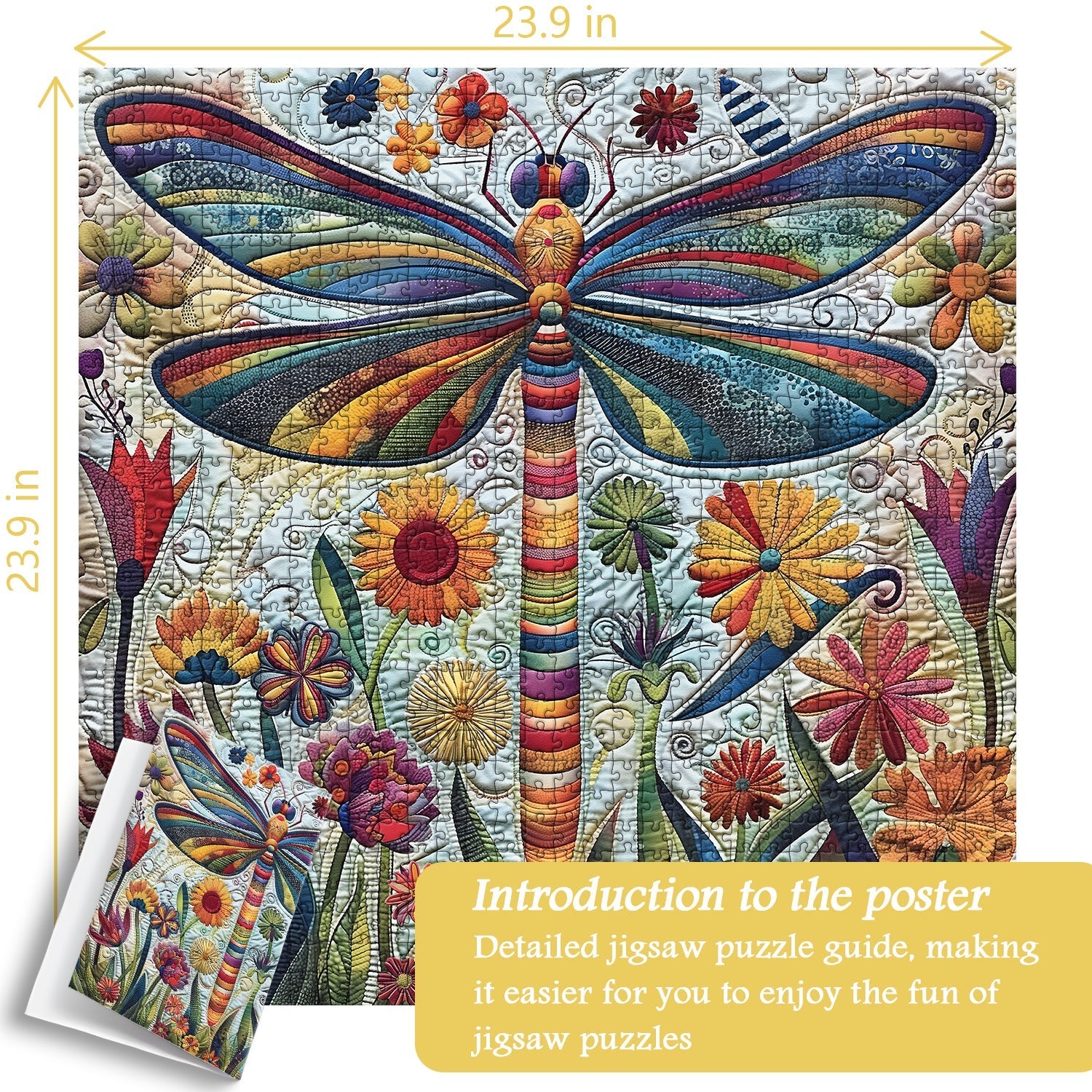 Dragonfly Garden Jigsaw Puzzle 1000 piezas