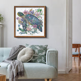 Pielle de rompecabezas de tortuga brillante 1000 piezas