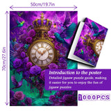 Puzzle Rose E Tempo 1000 Pezzi