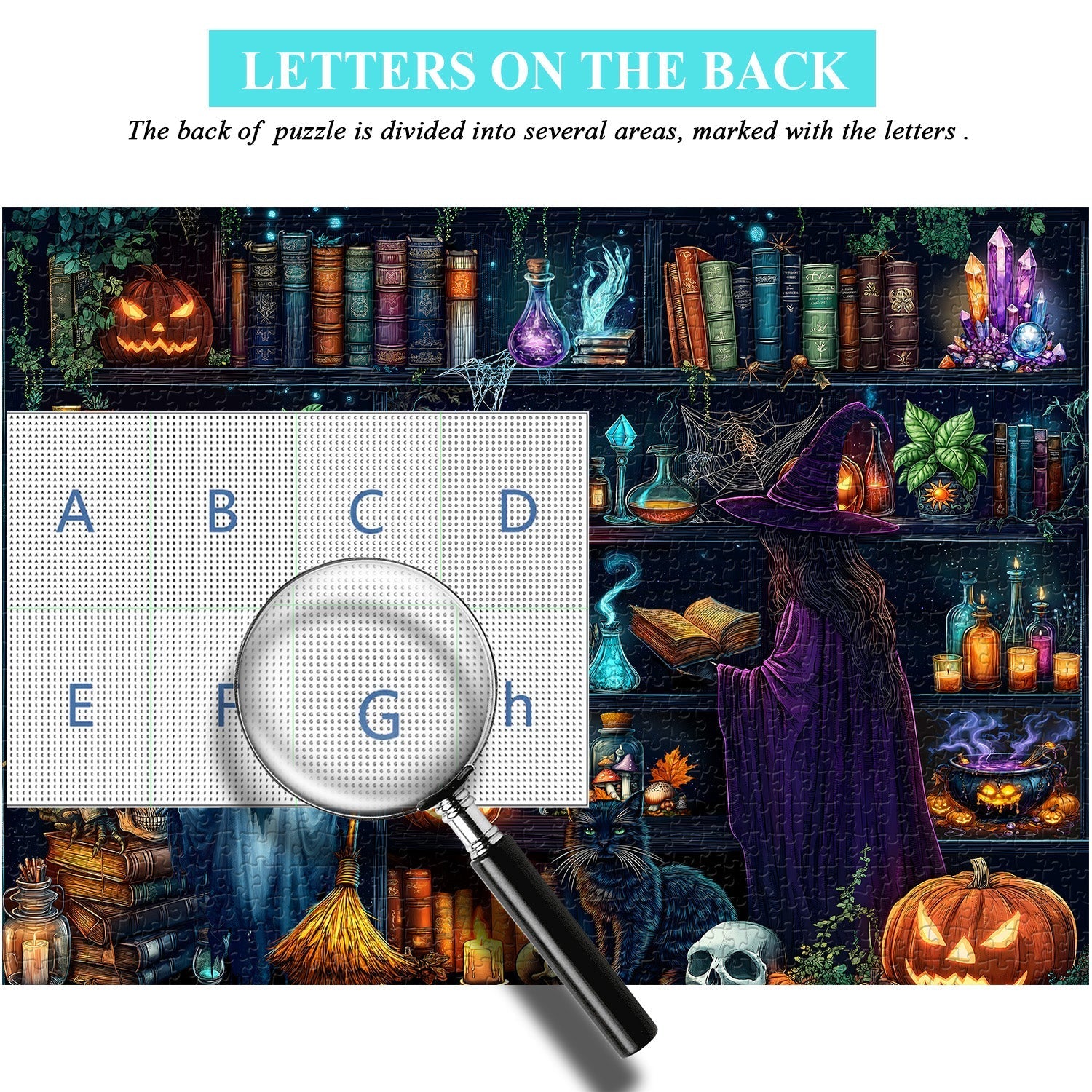 The Witch's Shelf Jigsaw Puzzle 1000 Pieces