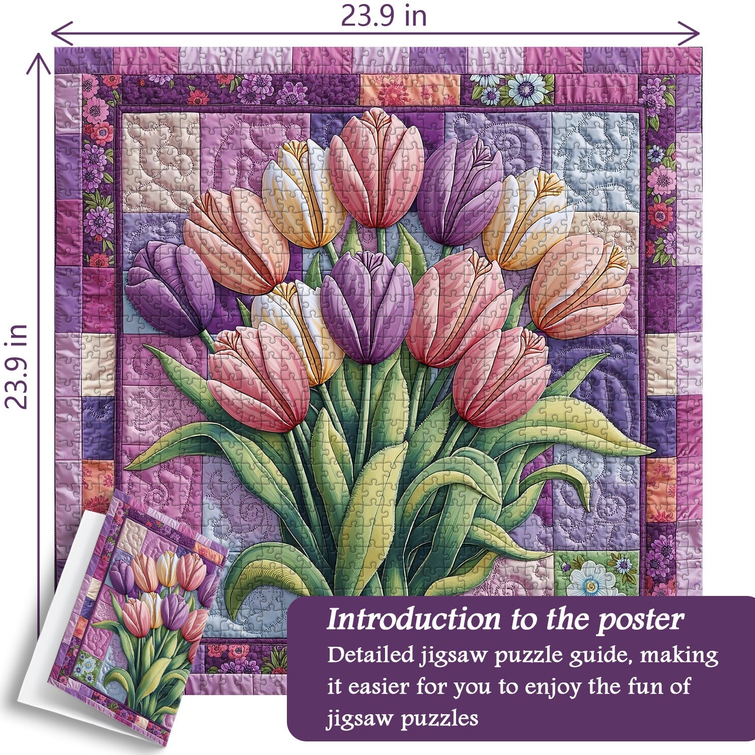 Tulip Harmony Jigsaw Puzzle 1000 Piece