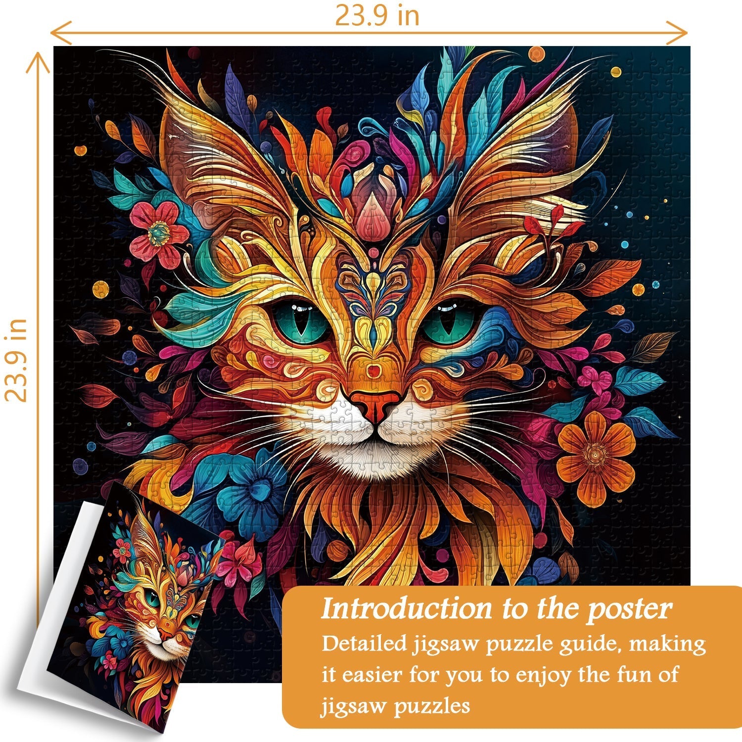 Zukünftige Katzen -Puzzles 1000 Stücke