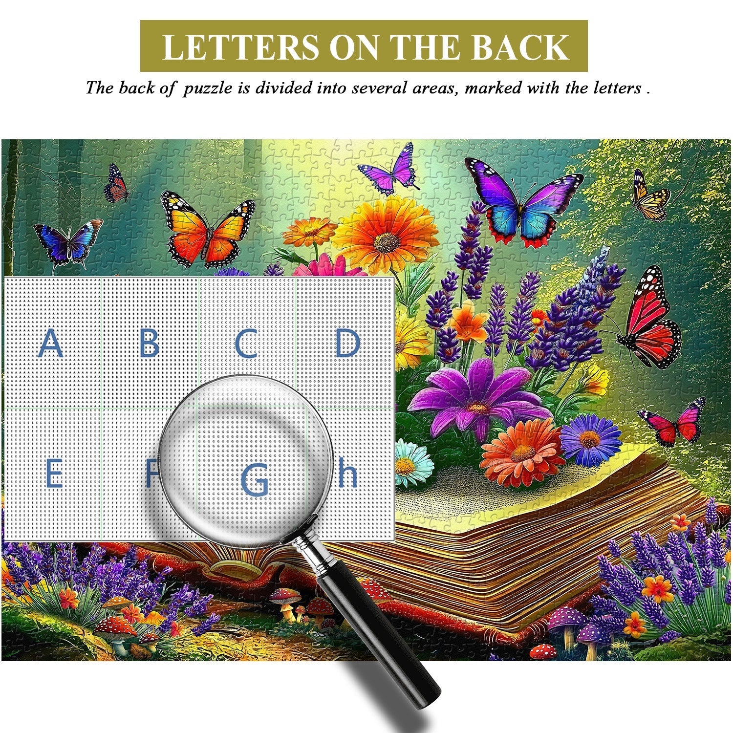 Chaptears Floral Jigsaw Puzzle 1000 piezas