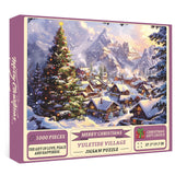 Puzzle a squarciali di yuletide 1000 pezzi