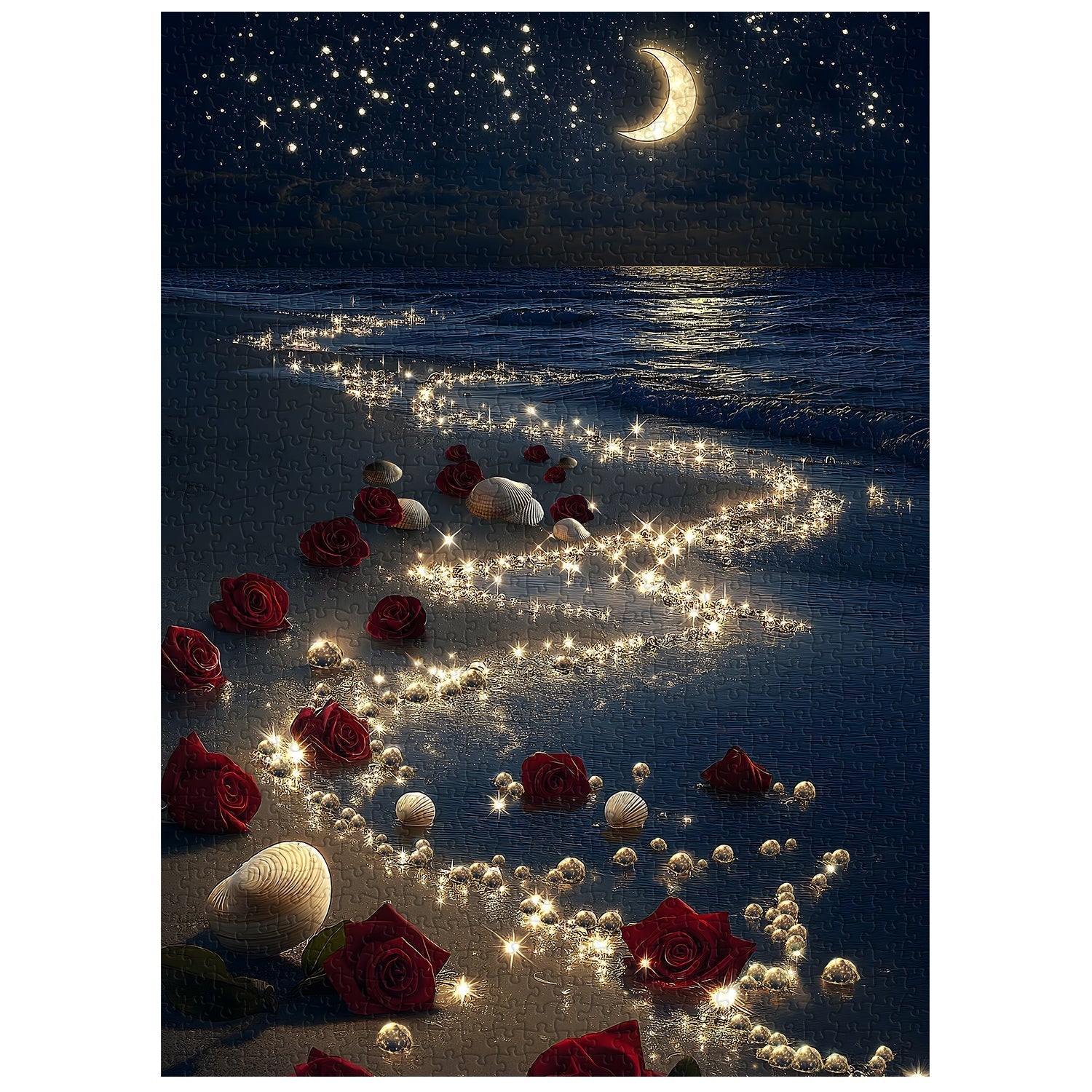 Sea of Roses Rompecabezas 1000 piezas