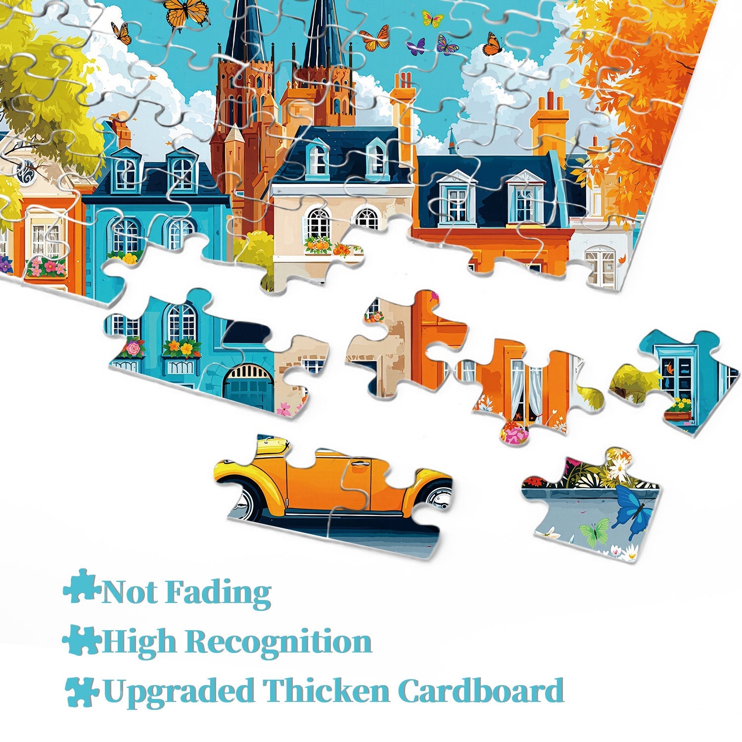 Autumn Street Jigsaw Puzzle 1000 Piece