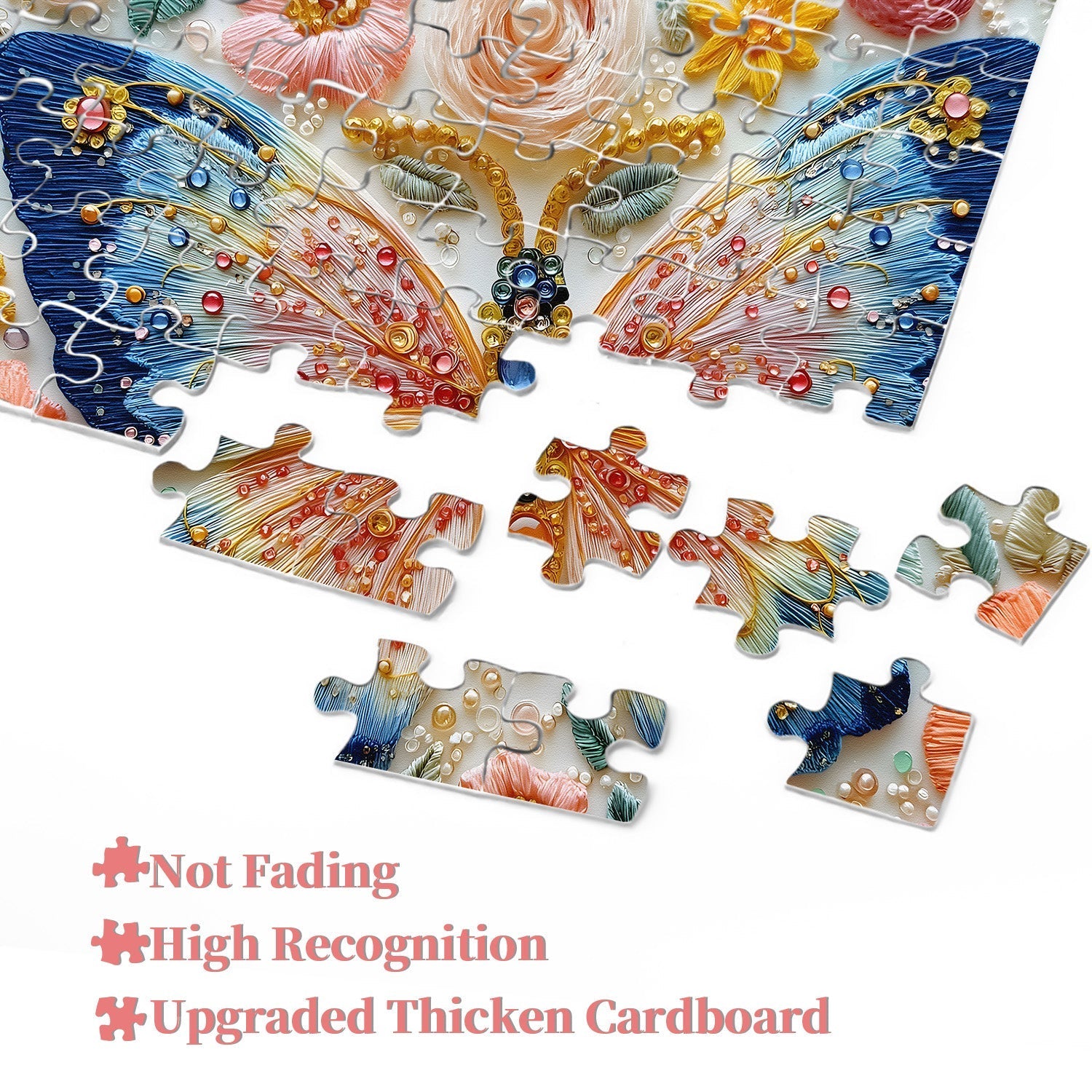 Butterfly Gem Jigsaw Puzzle 1000 piezas
