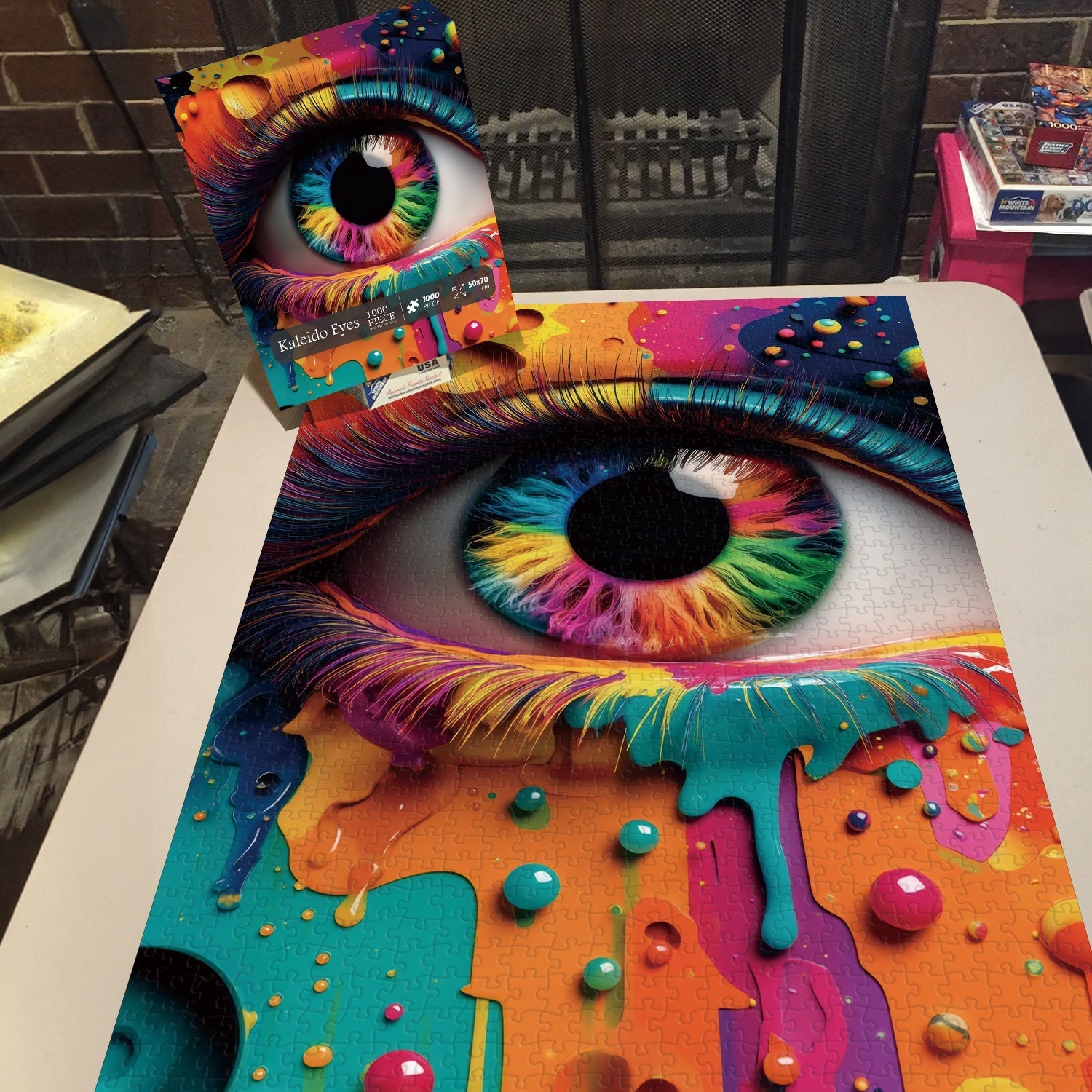 Kaleido Eyes Jigsaw Puzzle 1000 Pieces