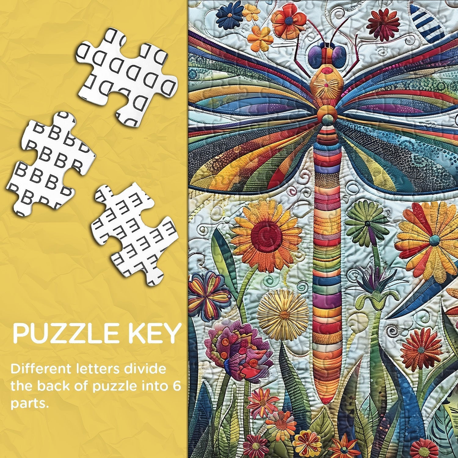 Dragonfly Garden Jigsaw Puzzle 1000 piezas