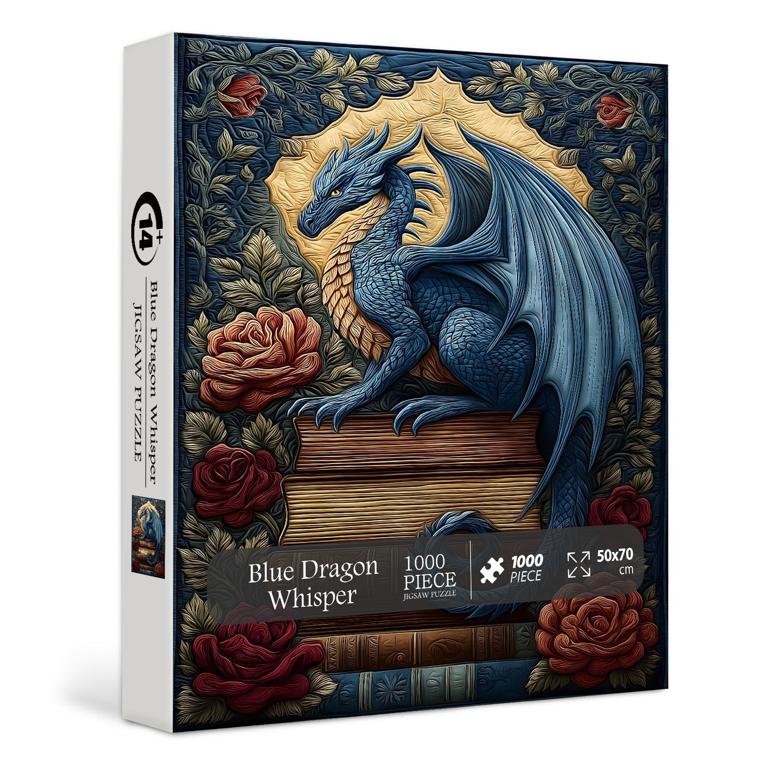 Blue Dragon Whisper Jigsaw Puzzle 1000 Pieces