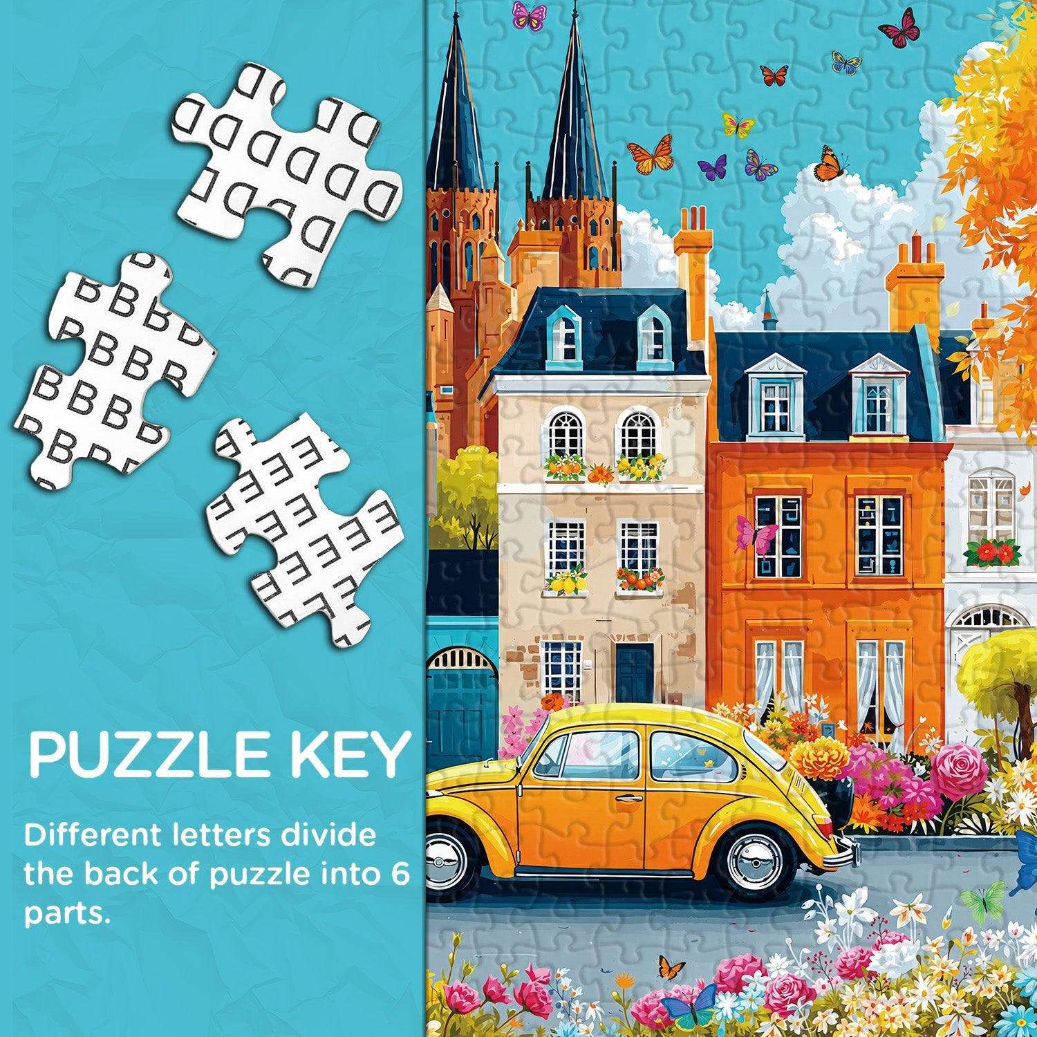 Autumn Street Jigsaw Puzzle 1000 Piece