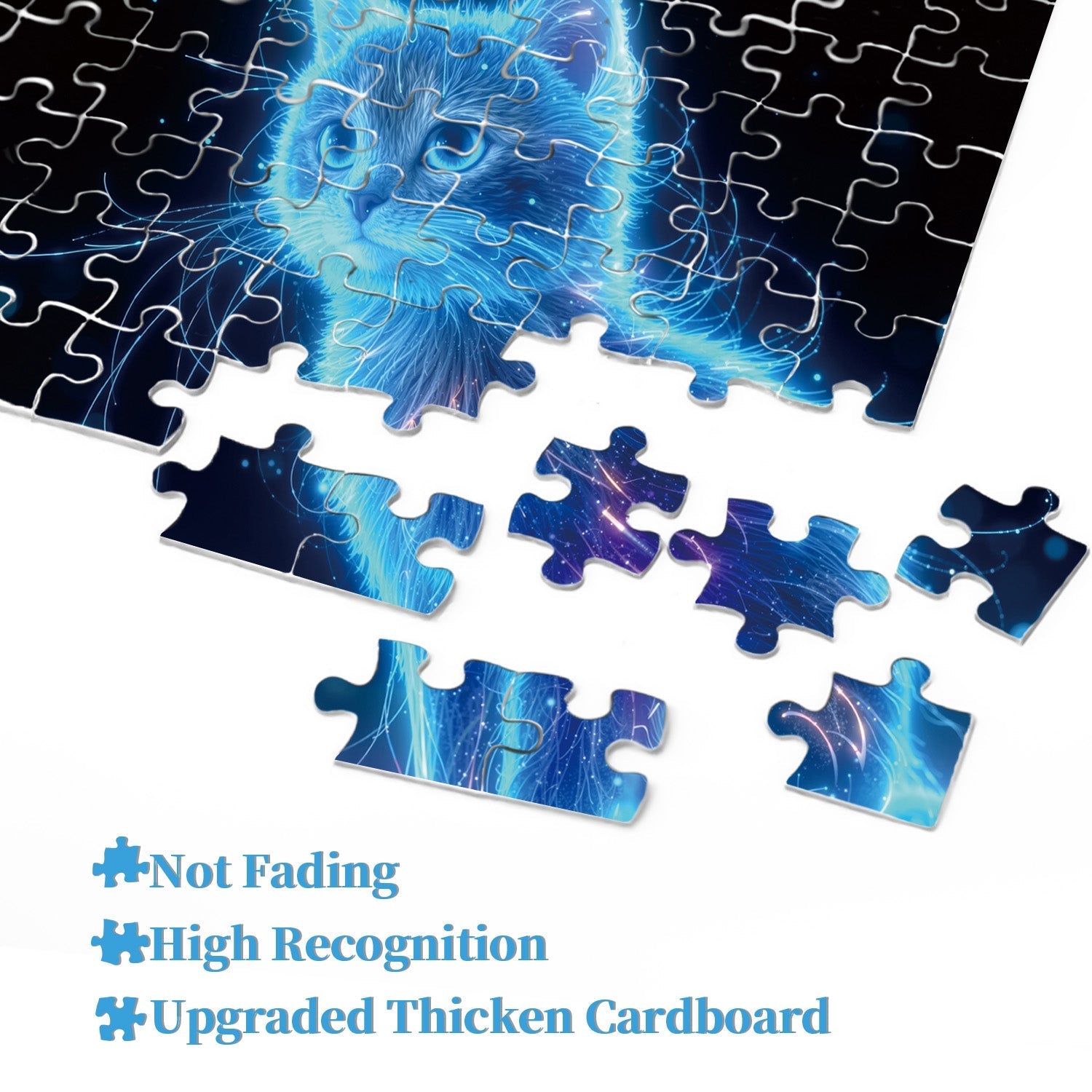 Luminous Kitten Jigsaw Puzzle 1000 Piece