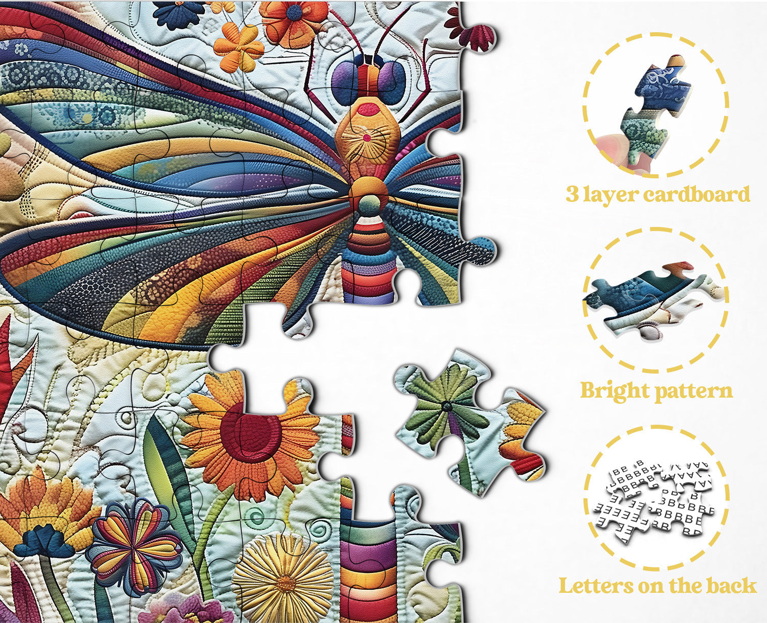 Dragonfly Garden Jigsaw Puzzle 1000 piezas