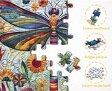 Dragonfly Garden Jigsaw Puzzle 1000 piezas