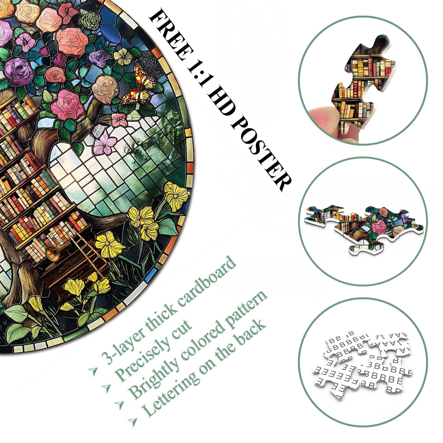 Blooming Libro Fragancia Rompecabezas Puzzle 1000 Piezas