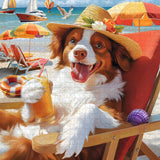 Pup's Vacation Jigsaw Puzzle 1000 Pieces