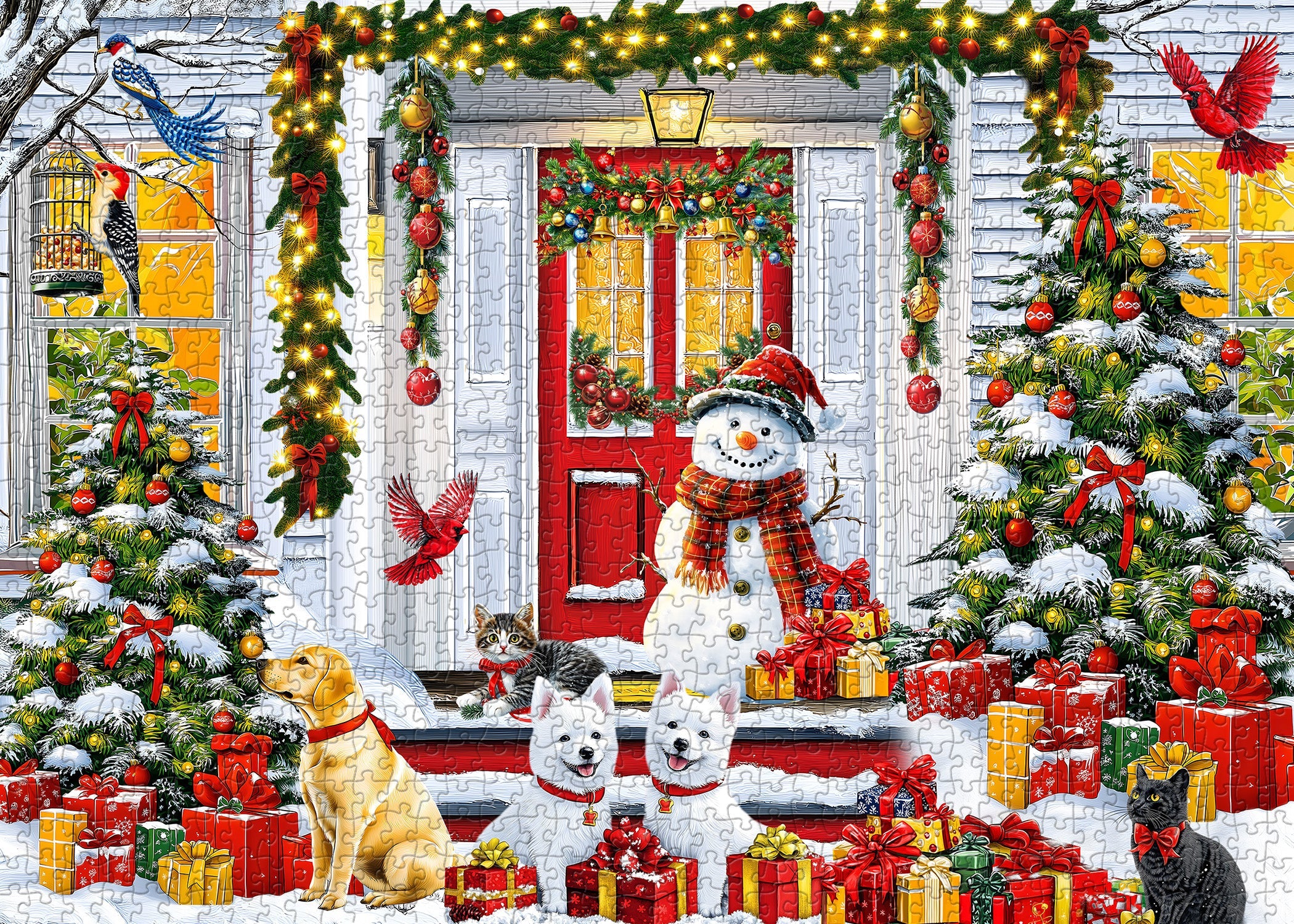 Joy Christmas Jigsaw Puzzle 1000 pezzi