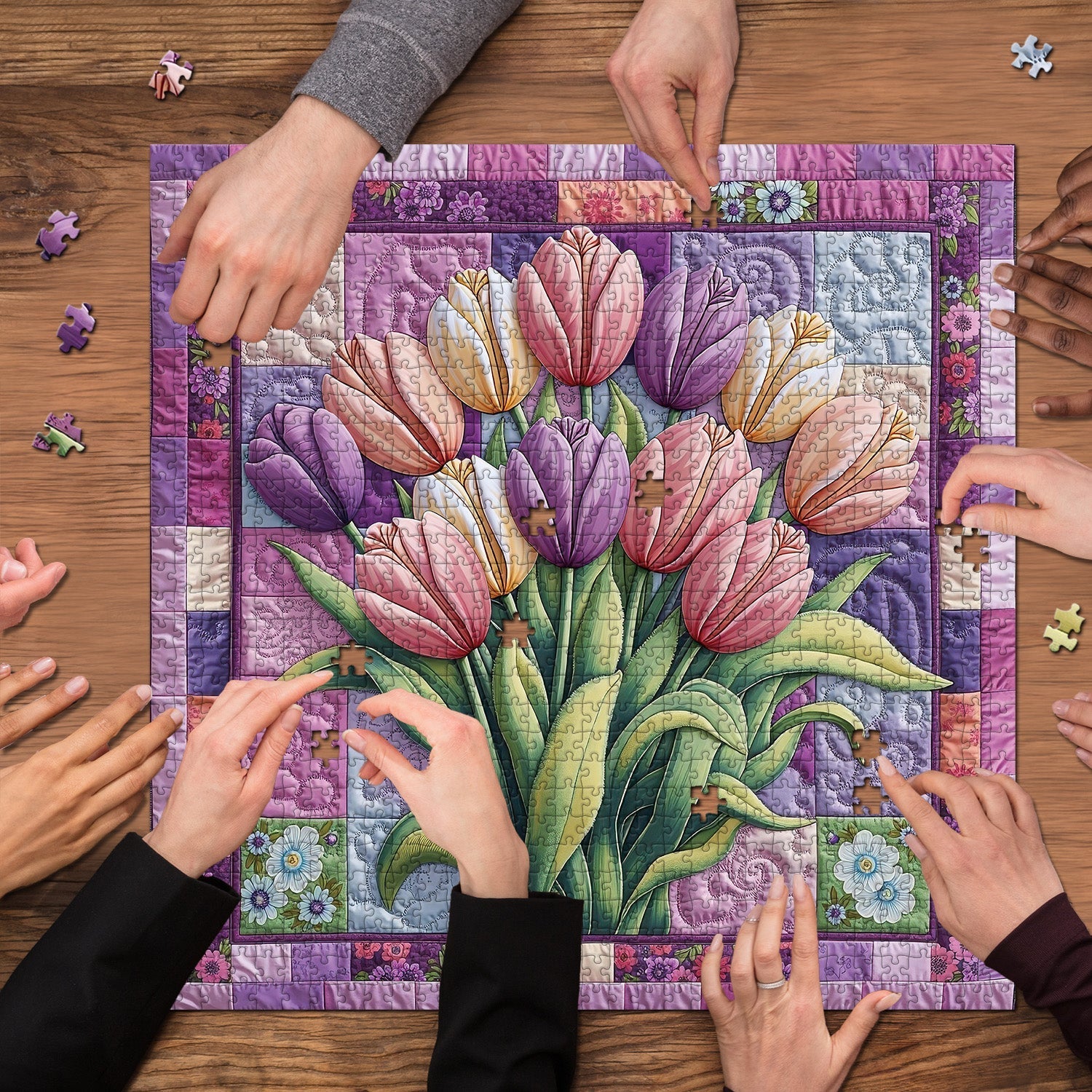 Tulip Harmony Jigsaw Puzzle 1000 Piece