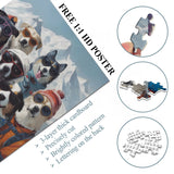 Ski Dog Team Stuzzine Puzzle 1000 pezzi