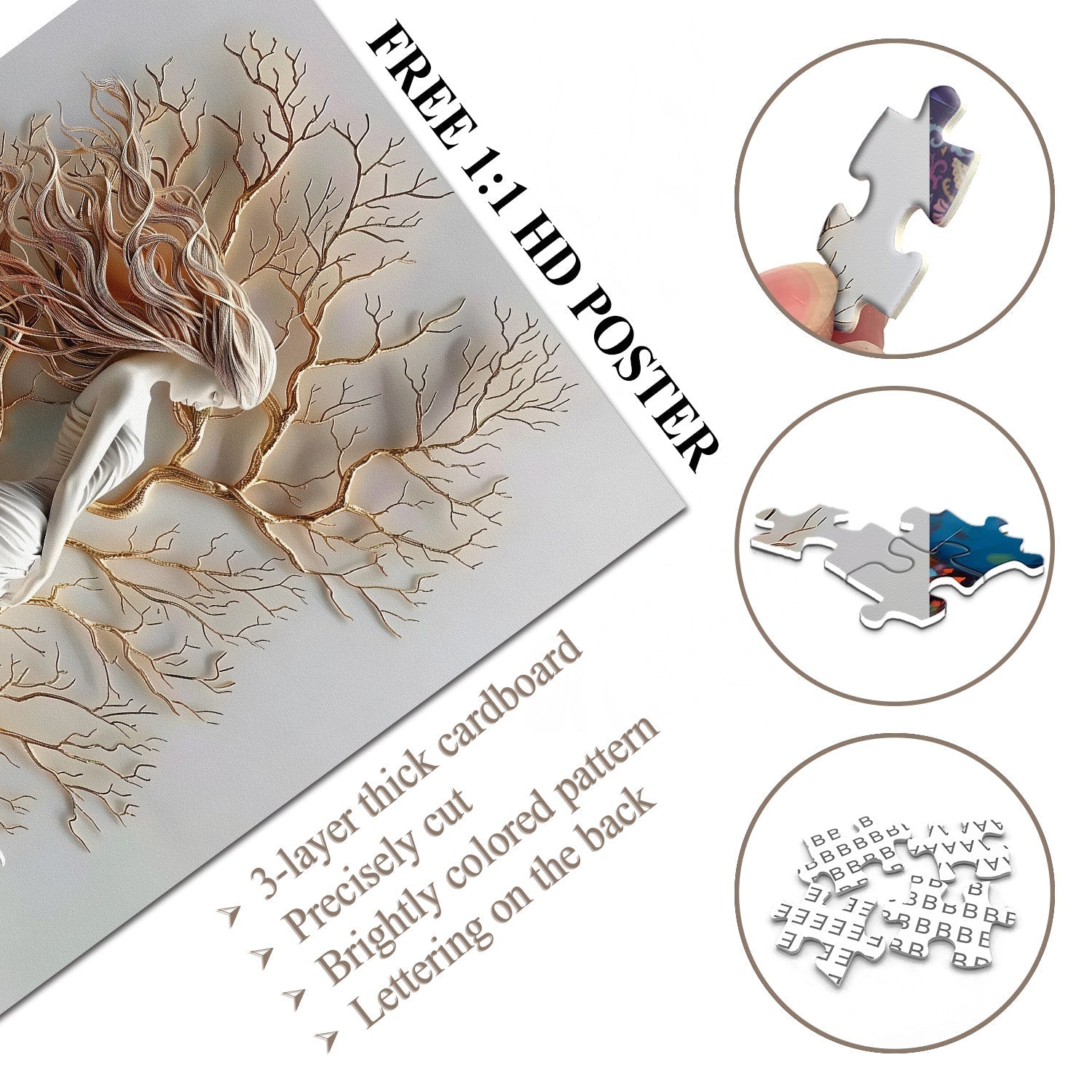 Tree Goddess Jigsaw Puzzle 1000 Pieces