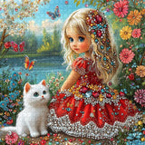 Gemstone Girl Jigsaw Puzzle 1000 piezas