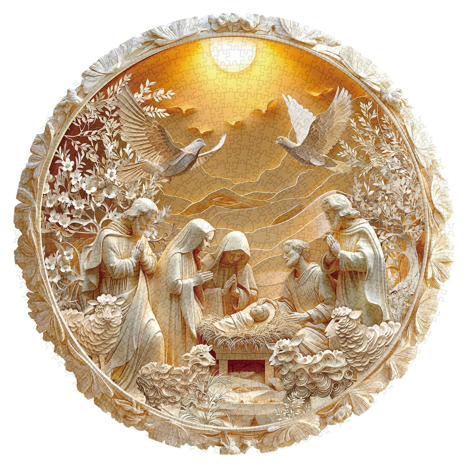 Gracia de Dios Rompecabezas Pizzles 1000 piezas