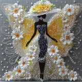Butterfly Lady Jigsaw Puzzles 1000 pièces