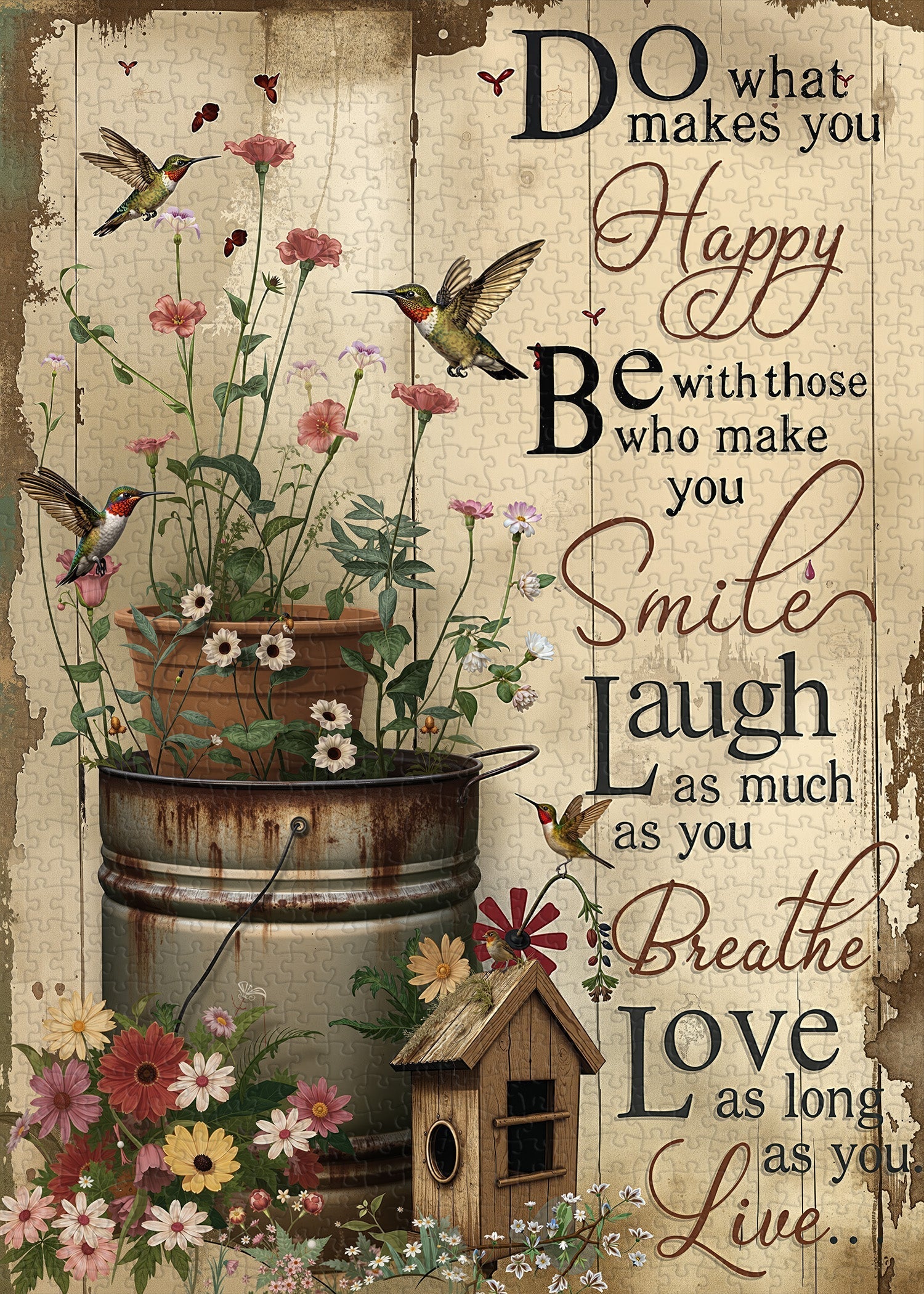 Haz lo que quieras rompecabezas 1000 piezas