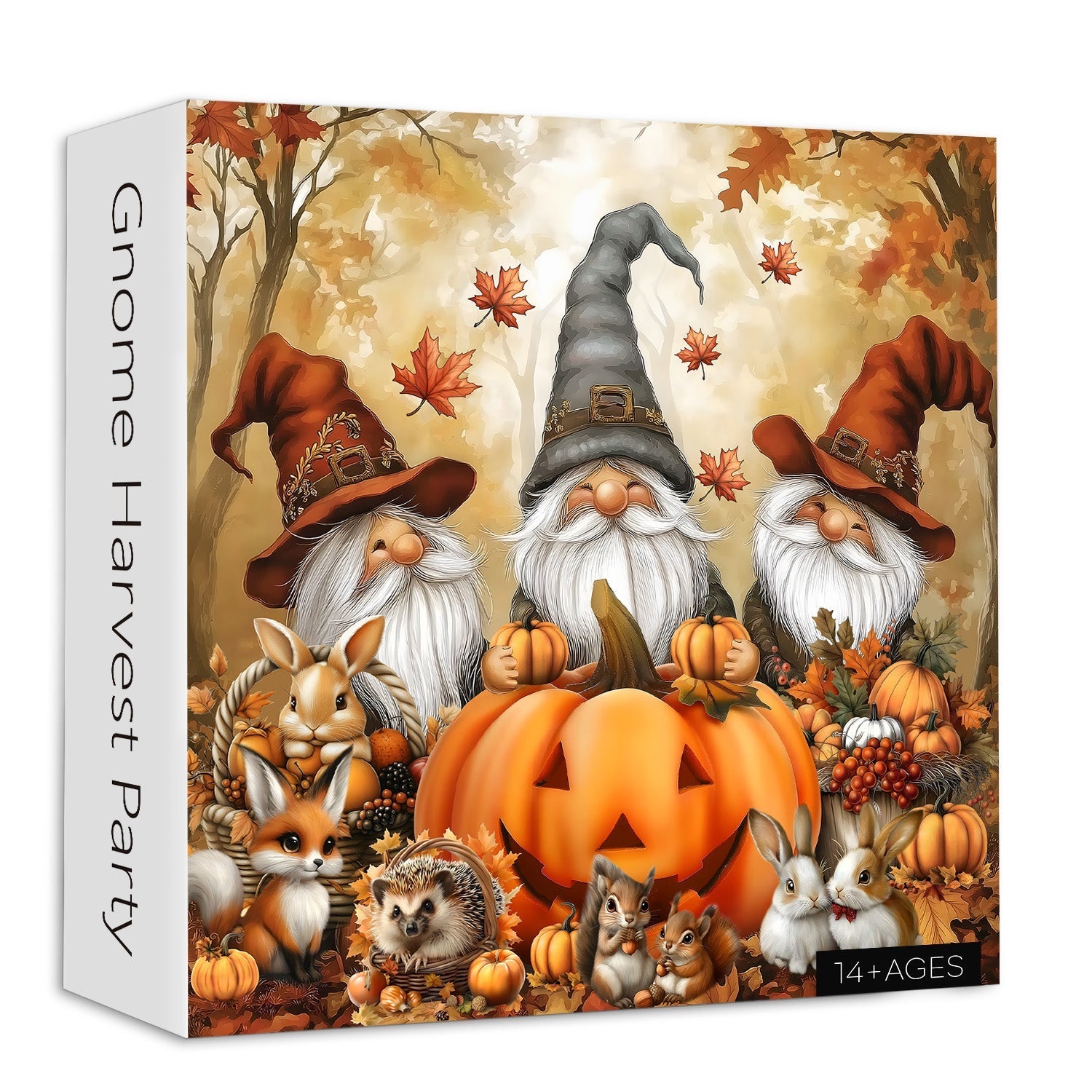Gnome Harvest Party Jigsaw Puzzle 1000 piezas