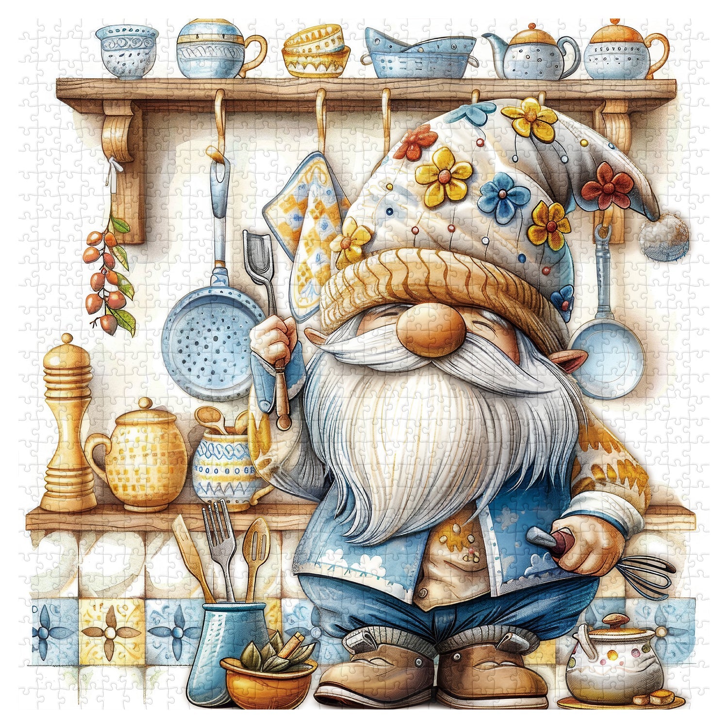 Gnome Chef Jigsaw Puzzles 1000 piezas