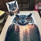 Jungle Owl Jigsaw Puzzle 1000 piezas