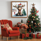 Elk Christmas Celebration Jigsaw Puzzles 1000 Pieces