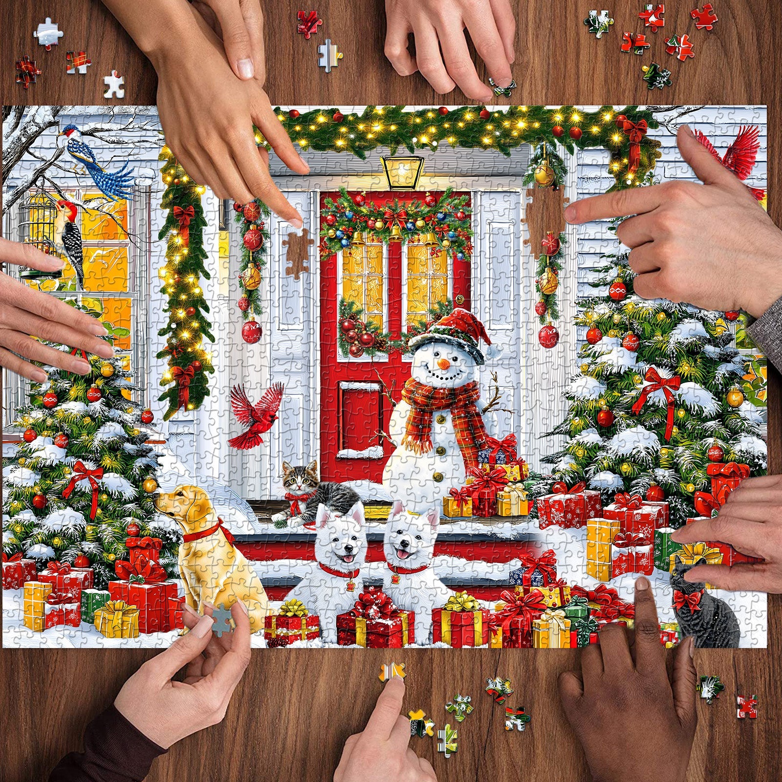 Joy Christmas Jigsaw Puzzle 1000 pezzi
