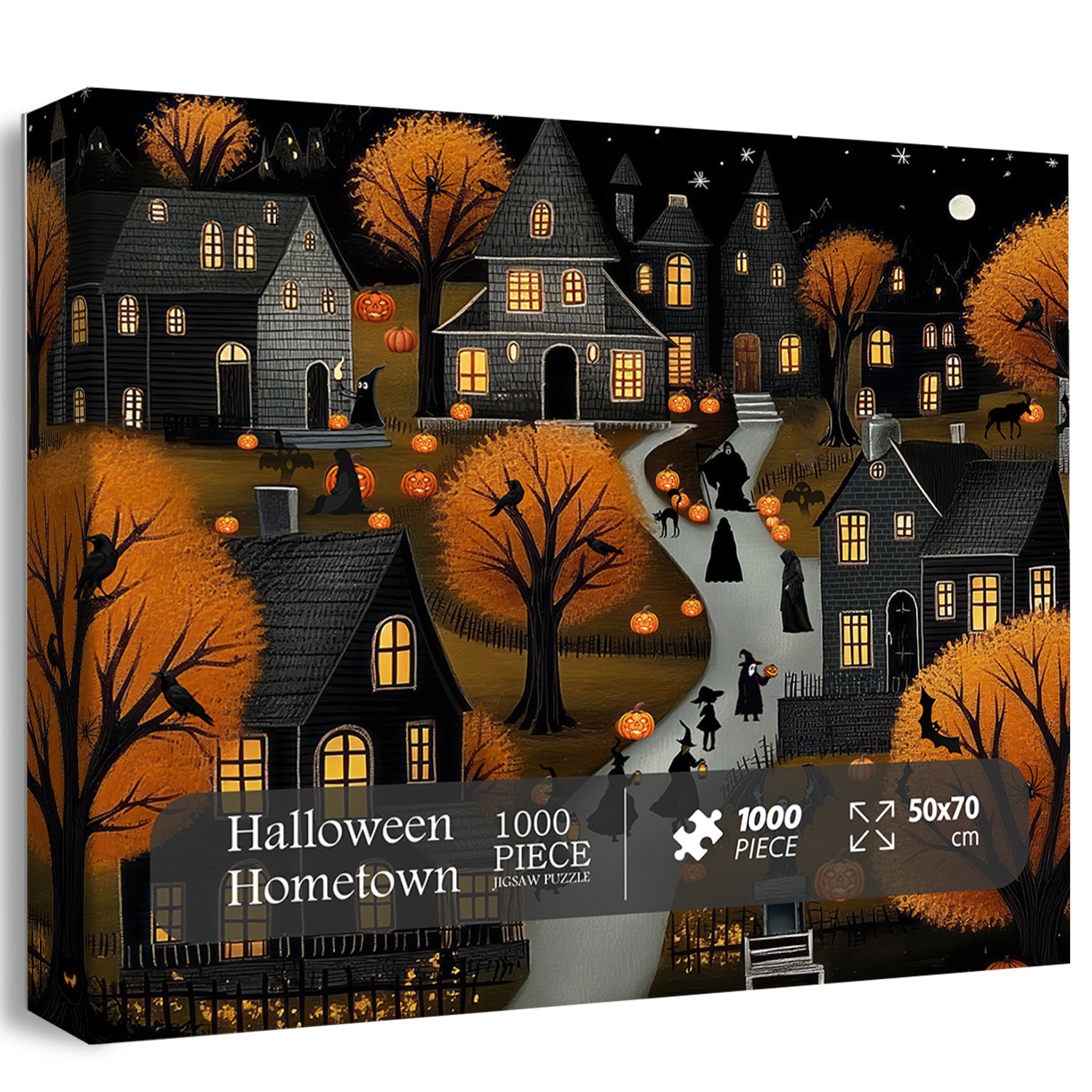 Halloween Heimatstadt Puzzle 1000 Stücke