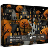 Halloween Heimatstadt Puzzle 1000 Stücke