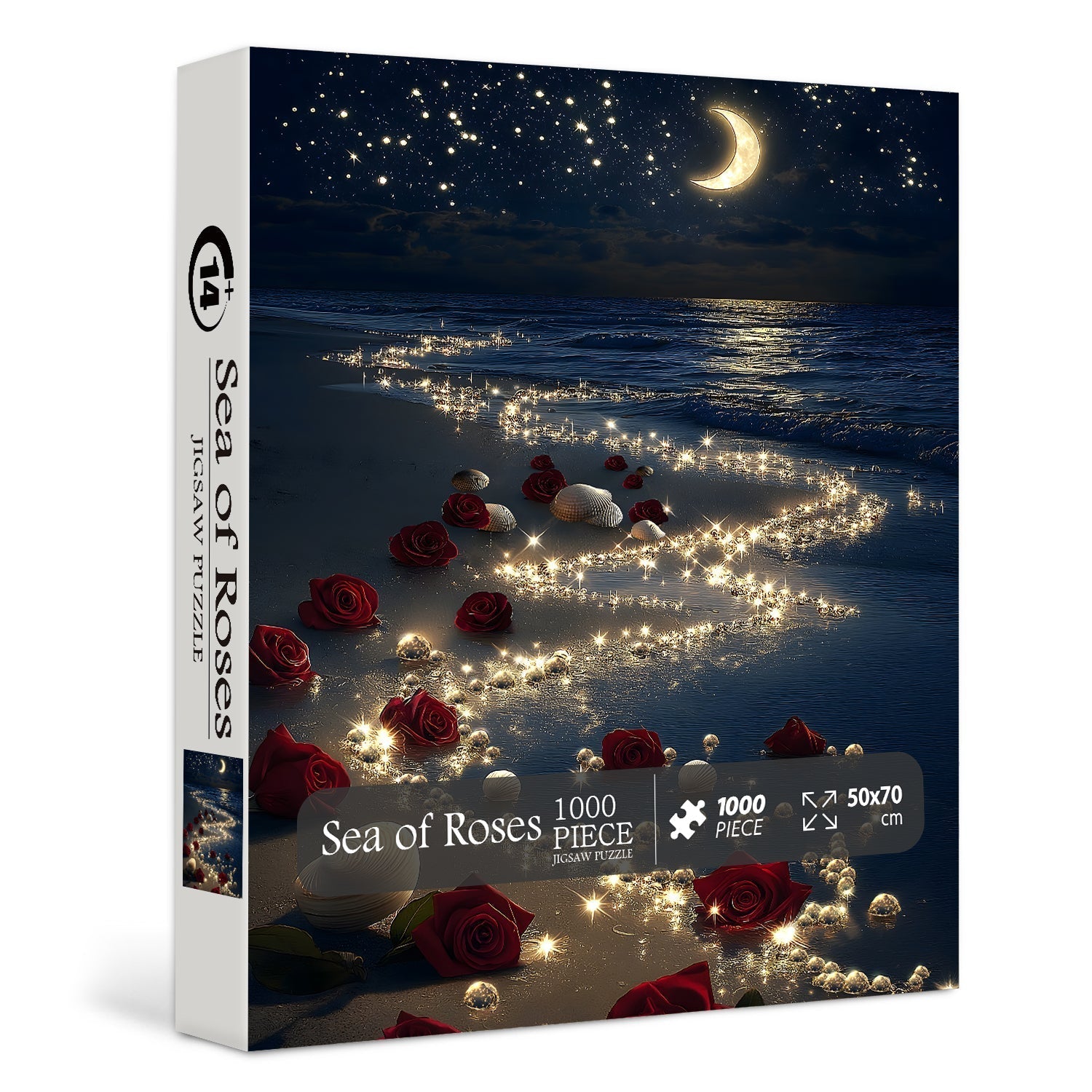 Sea of Roses Rompecabezas 1000 piezas