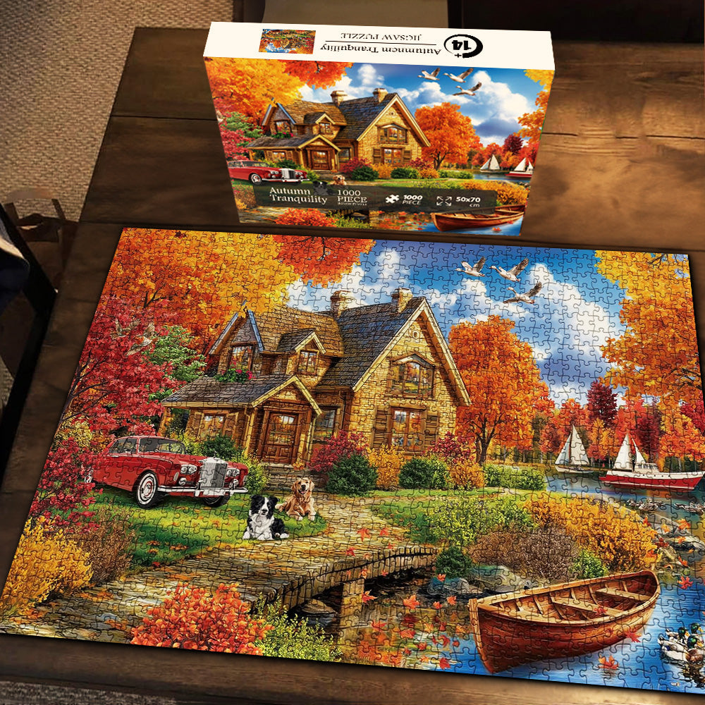 Tranquilidad de otoño rompecabezas Puzzle 1000 piezas