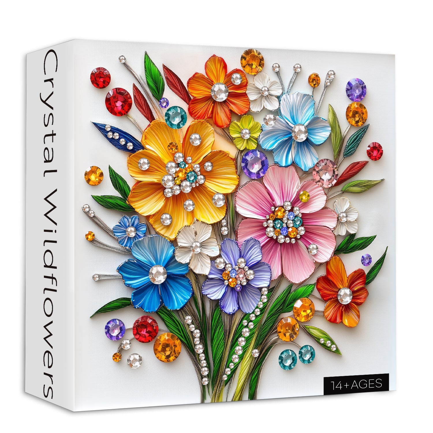 Crystal Wildflowers Jigsaw Puzzle 1000 piezas