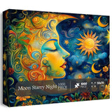 Luna Starry Night Jigsaw Puzzle 1000 Piezas