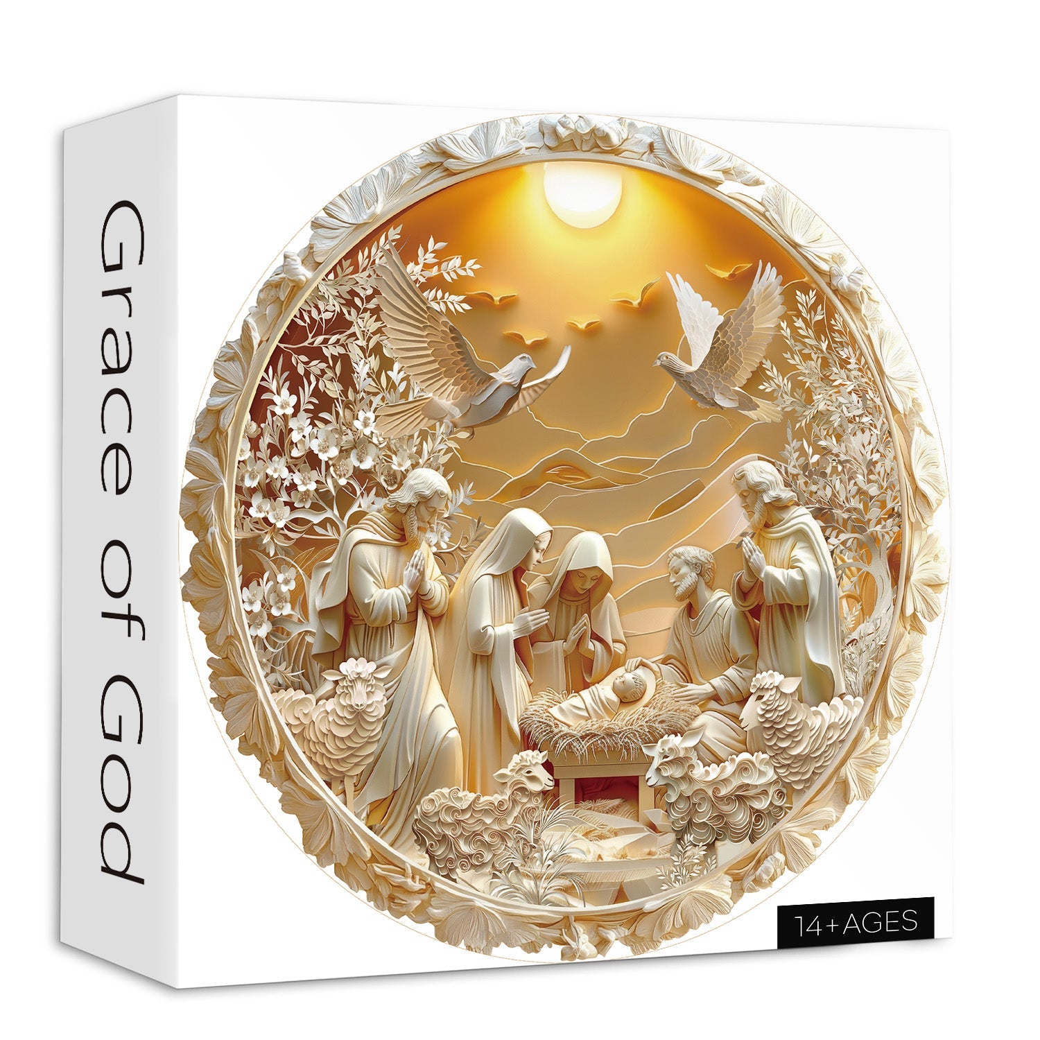 Gracia de Dios Rompecabezas Pizzles 1000 piezas