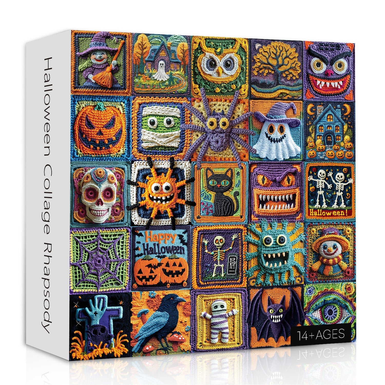 Halloween Collage Rhapsody Jigsaw Puzzle 1000 Pieces