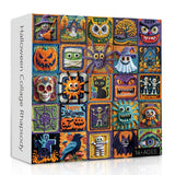 Halloween Collage Rhapsody Jigsaw Puzzle 1000 Pieces