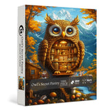 Owl’s Secret Pantry Jigsaw Puzzle 1000 piezas