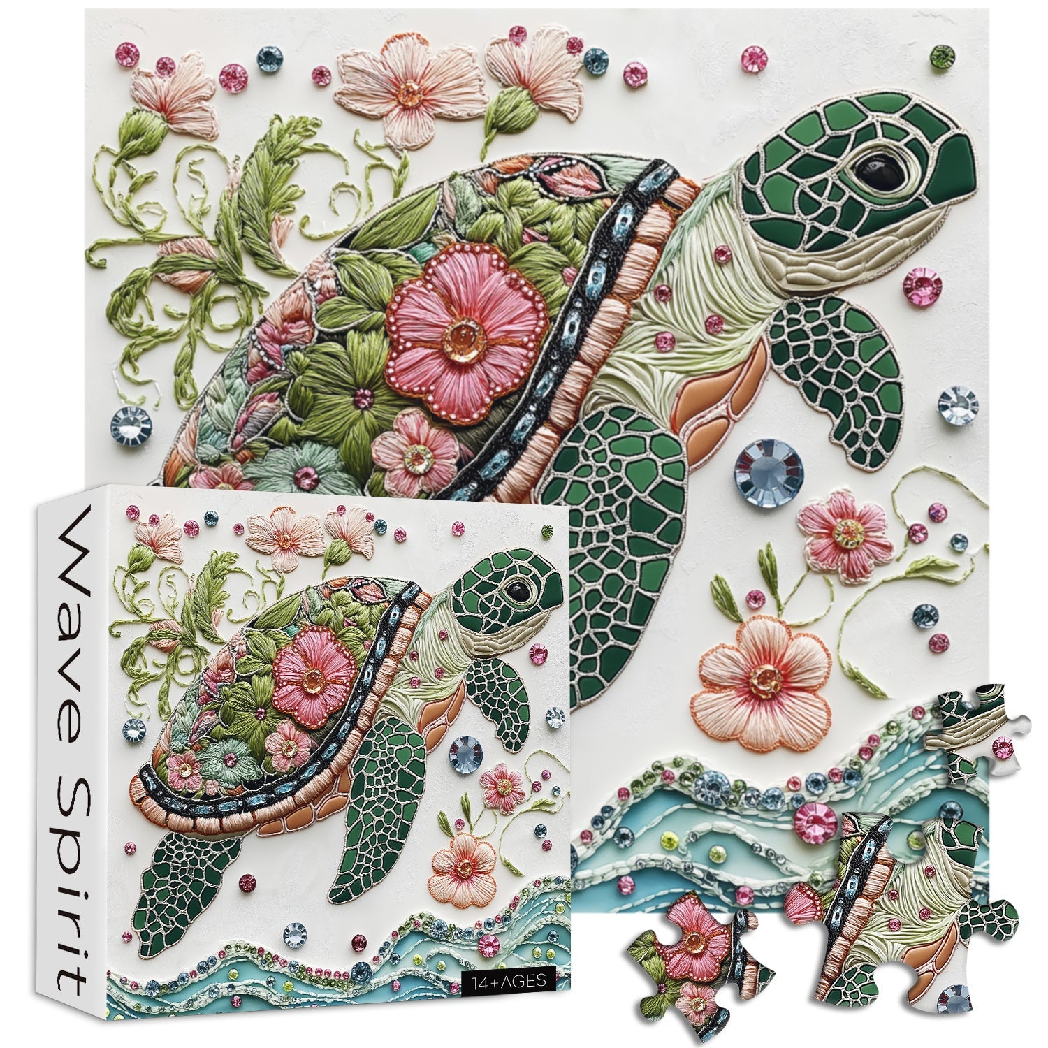 Wave Spirit Jigsaw Puzzle 1000 piezas