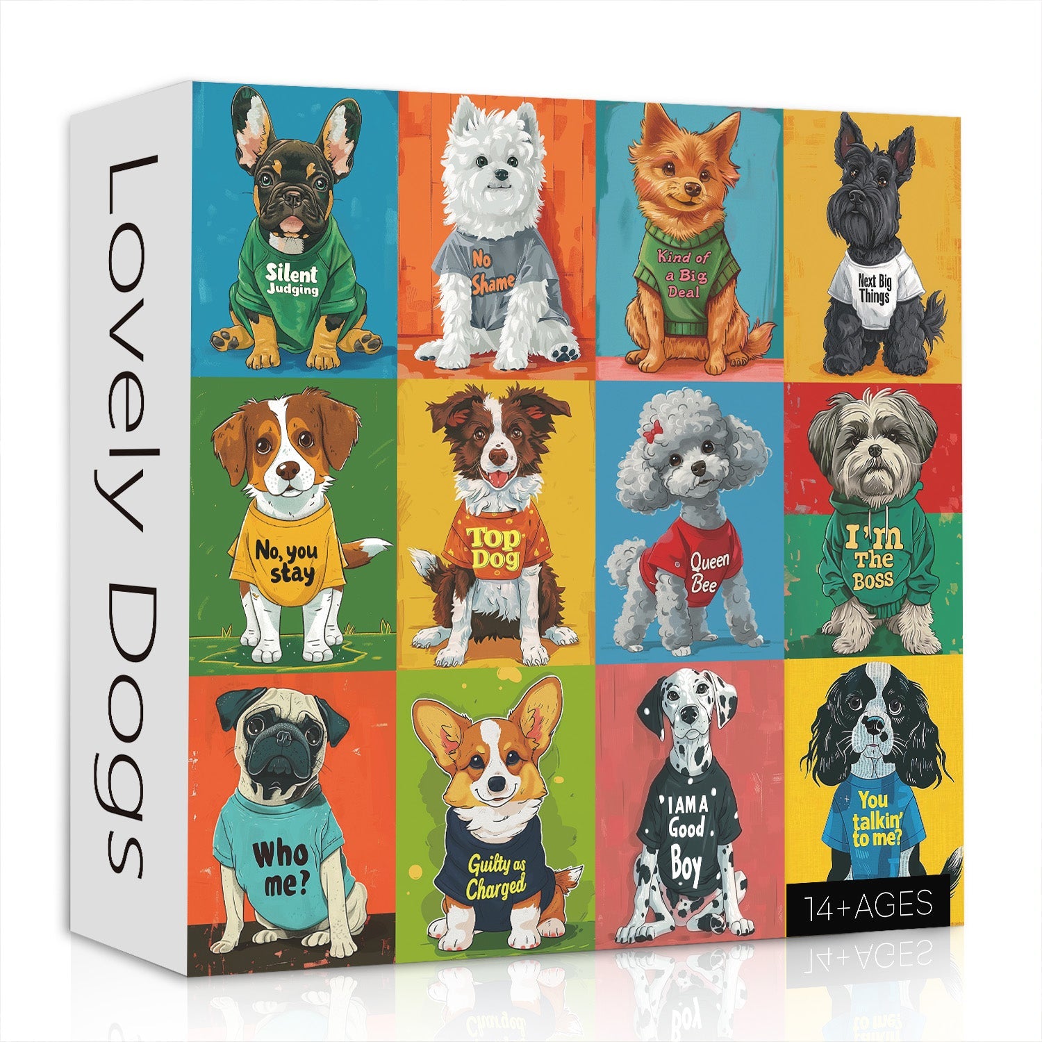 Lovely Dogs Jigsaw Puzzle 1000 piezas